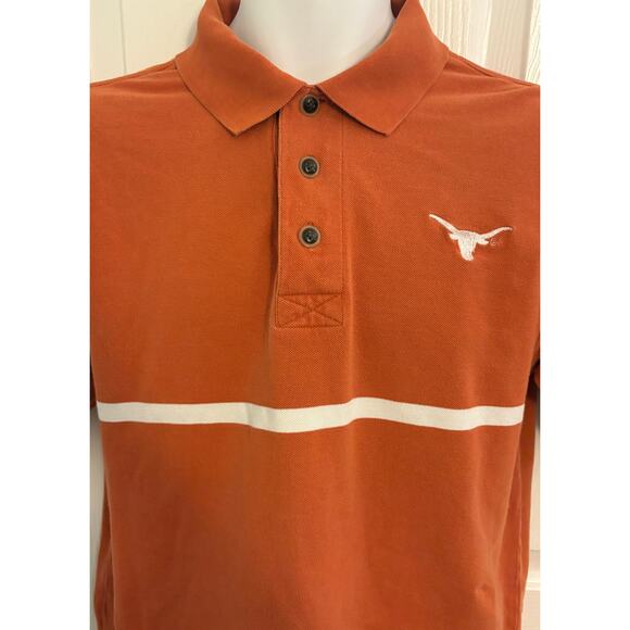 Vintage Texas Longhorns Polo Short Sleeve Shirt.  Size Medium - Picture 3 of 7